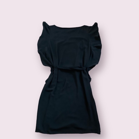 MICHAEL KORS Ruffle Little Black Dress - Picture 3 of 4
